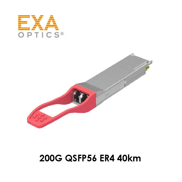 [EXA] 200G QSFP56 PAM4 ER4 40km 싱글모드 광모듈-주문제작