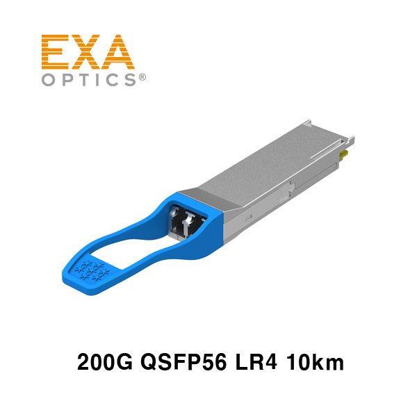 [EXA] 200G QSFP56 PAM4 LR4 10kmシングルモード光モジュール