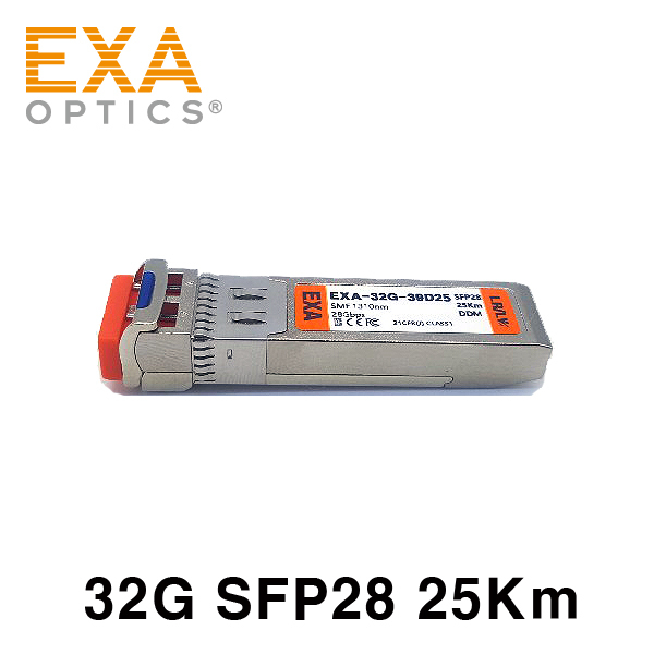 [EXA] 32G SFP28-LR 25kmシングルモード光モジュール