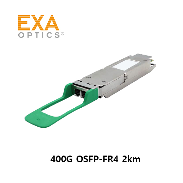 [EXA] 400G OSFP FR4 PAM4 2x LC 2km光モジュールオーダーメイド