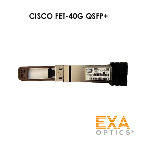 [CISCO] FET-40G QSFP+SR4 100m MMF 光トランシーバ