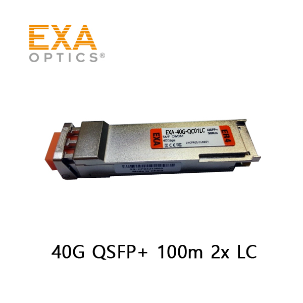 [EXA] 40G QSFP + to 10G SFP + Converter 100m MMF 光トランシーバ