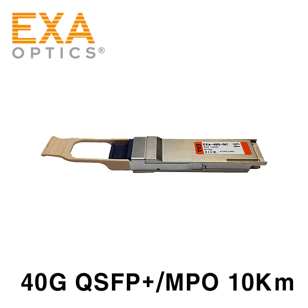 [EXA] 40G QSFP+PSM LR4 10km SMF 光トランシーバ