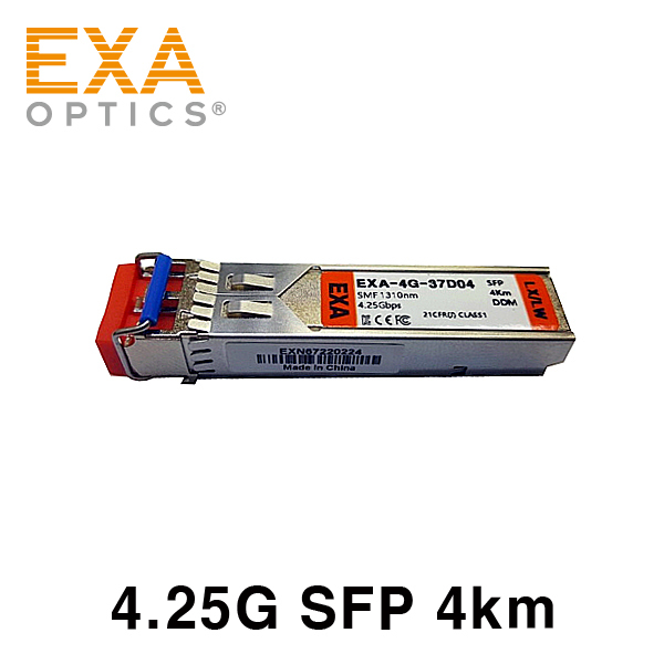 [EXA] 4G SFP ,4G-LX/LW, 4Km, SMF 光トランシーバ