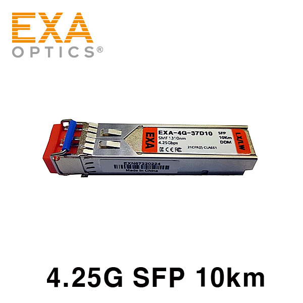 [EXA] 4G SFP, 4G-LX/LH, 10km, SMF 光トランシーバ