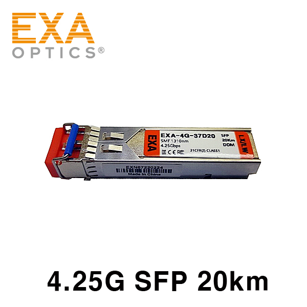 [EXA] 4G SFP, 4G-LX/LH, 20km, SMF 光トランシーバ