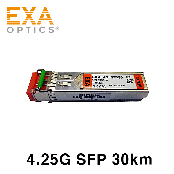 [EXA] 4G SFP, 4G-EX/EW, 30km, SMF 光トランシーバ