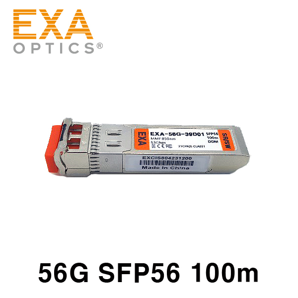 [EXA] 50G SFP56 SR PAM4 100mマルチモード光モジュールご