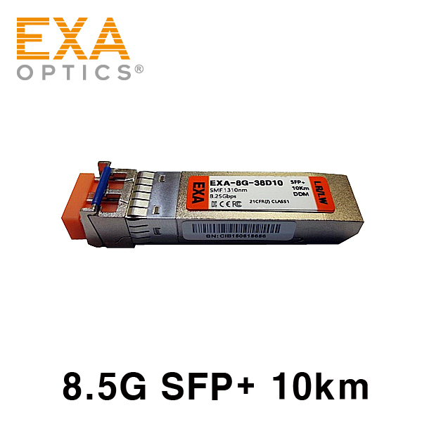 [EXA] 8.5G SFP+ LR/LW 10km SMF 光トランシーバ