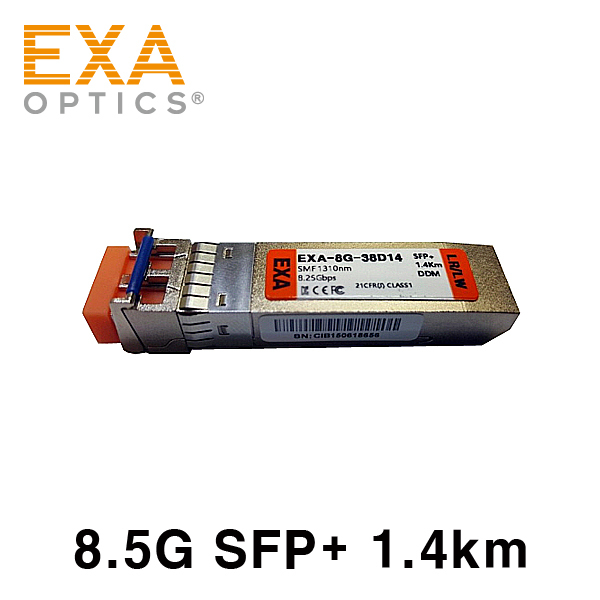 [EXA] 8.5G SFP+ LR/LW 1.4km SMF 光トランシーバ