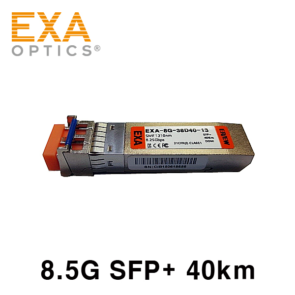 [EXA] 8.5G SFP+ ER/EW 40km SMF 光トランシーバ