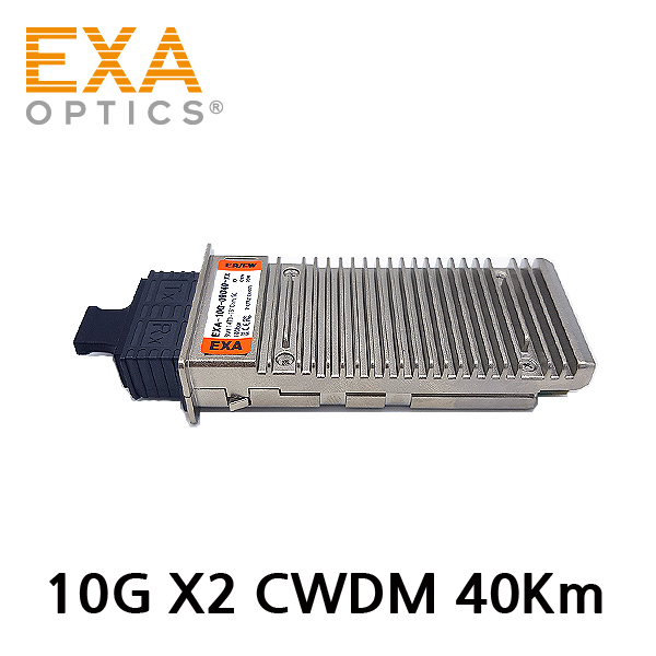 [EXA] 10G X2 CWDM ER/EW 40km SMF 光トランシーバ