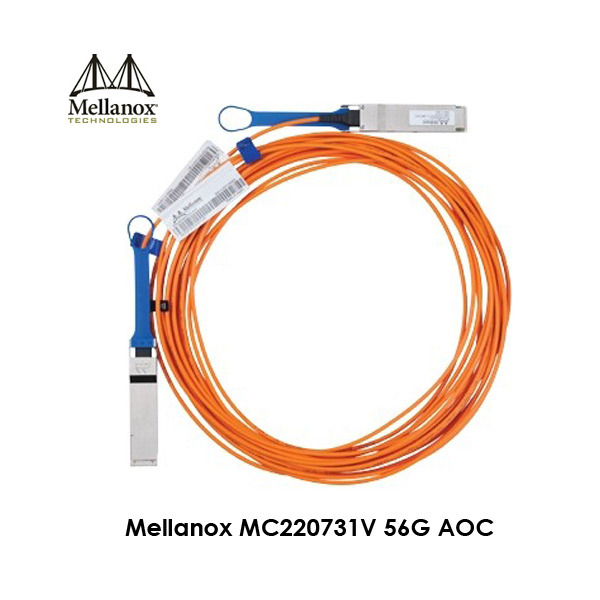 [Mellanox] MC220731V-010 56G FDR AOC 10m 光ファイバ ケーブル