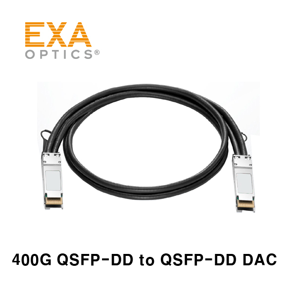 [EXA] 400G QSFP-DD DAC Twinax 2M Cable