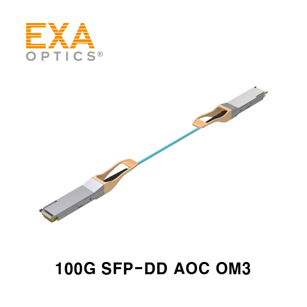 [EXA] SFP-DD 100GBase-SR2 AOC OM3 xxM Optical Cable