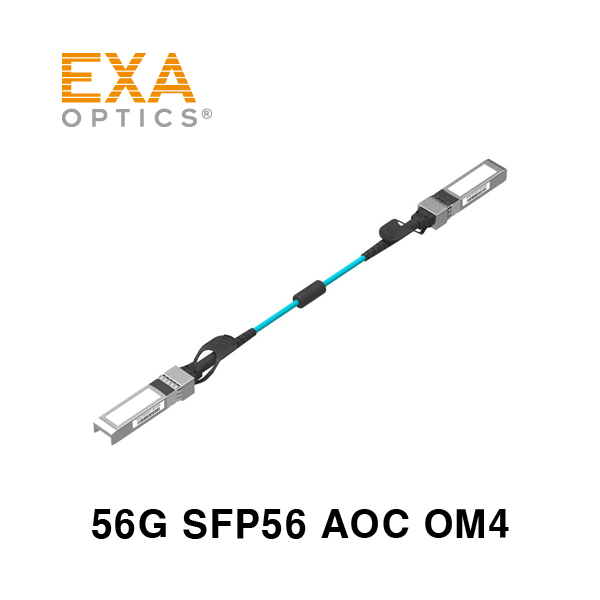 [EXA] 56G SFP56 AOC xxM OM4 50G-SR Optical Cable