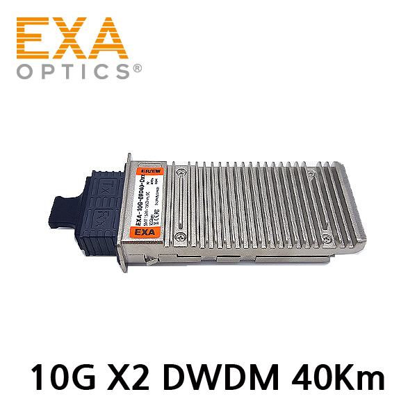 [EXA] 10G DWDM X2 ER/EW 40km SMF 光トランシーバ