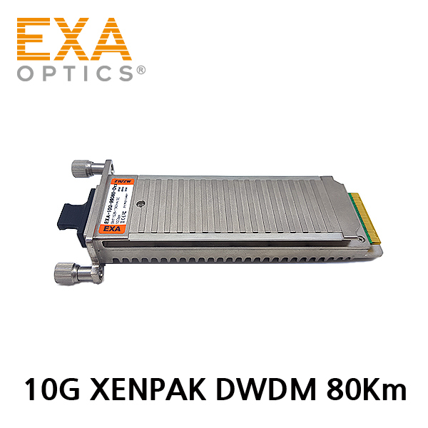 [EXA] 10G XENPAK DWDM ZR/ZW 80km SMF 光トランシーバ