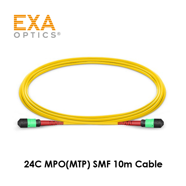 [EXA] 24C MPO-MPO SMF 10M 光ファイバ ケーブル