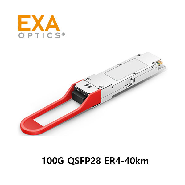 [EXA] 100G QSFP28 ER4 40kmシングルモード光モジュール