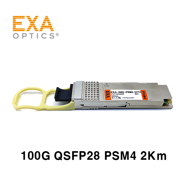 [EXA] 100G QSFP28 PSM4 2km SMF 光トランシーバ