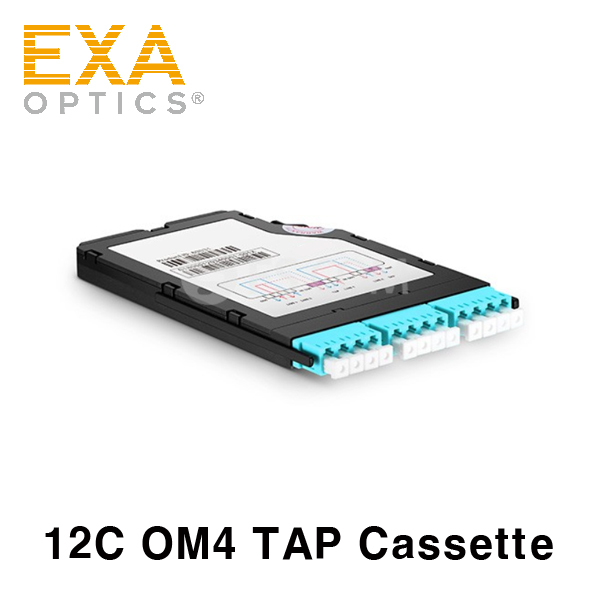 [EXA] 모니터링 TAP 카세트 12C OM4 멀티모드