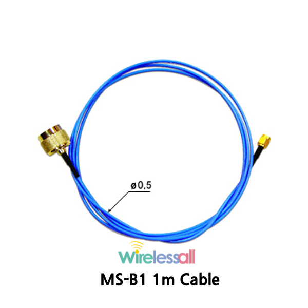 MS-B1 1m SS405 RF No Loss Cable-50 ohms