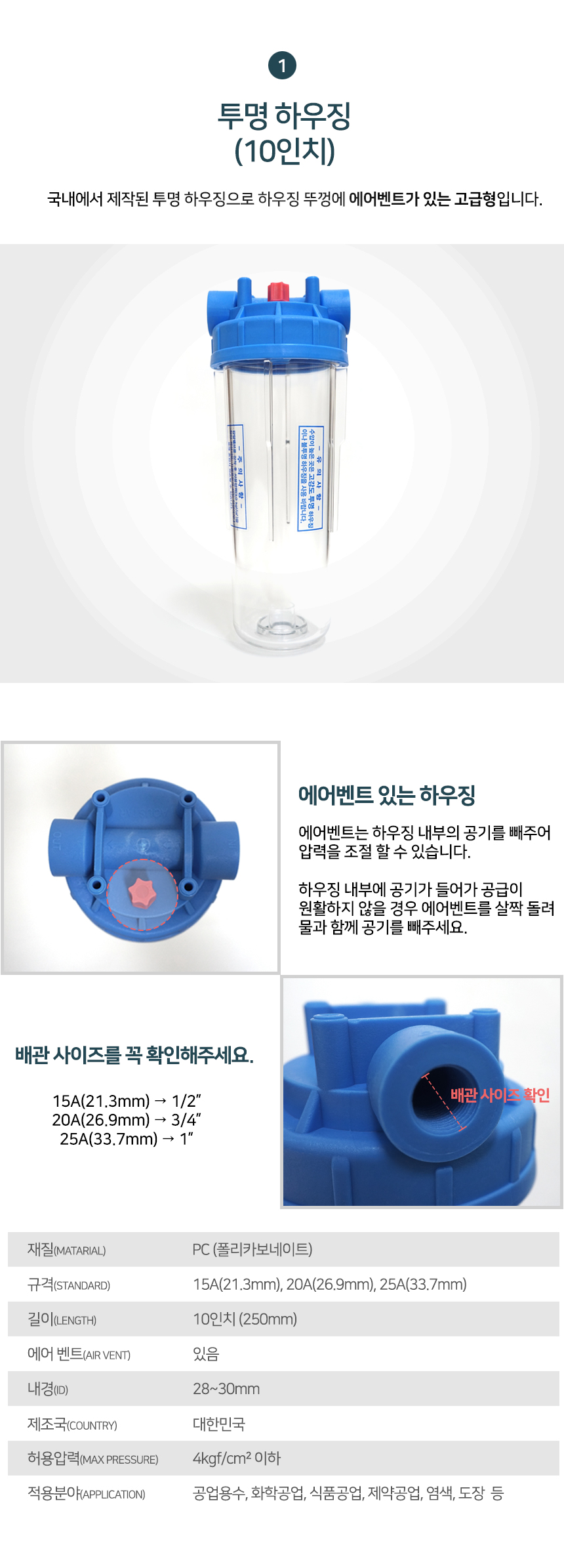플리티드필터 1박스