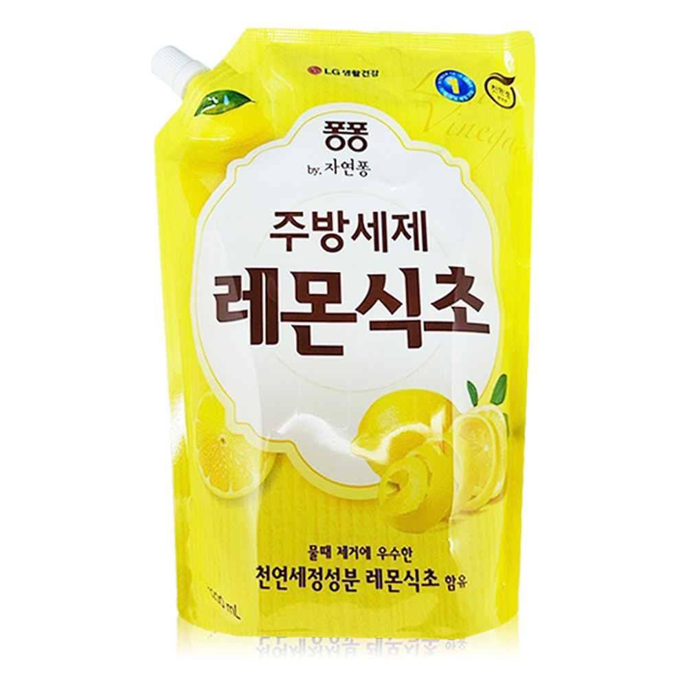 [LG생활건강] 퐁퐁 레몬식초 주방세제 1.2L x 1