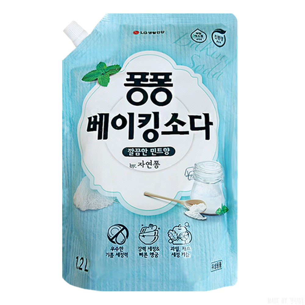 [LG생활건강] 퐁퐁 베이킹소다 주방세제 1.2L x 1