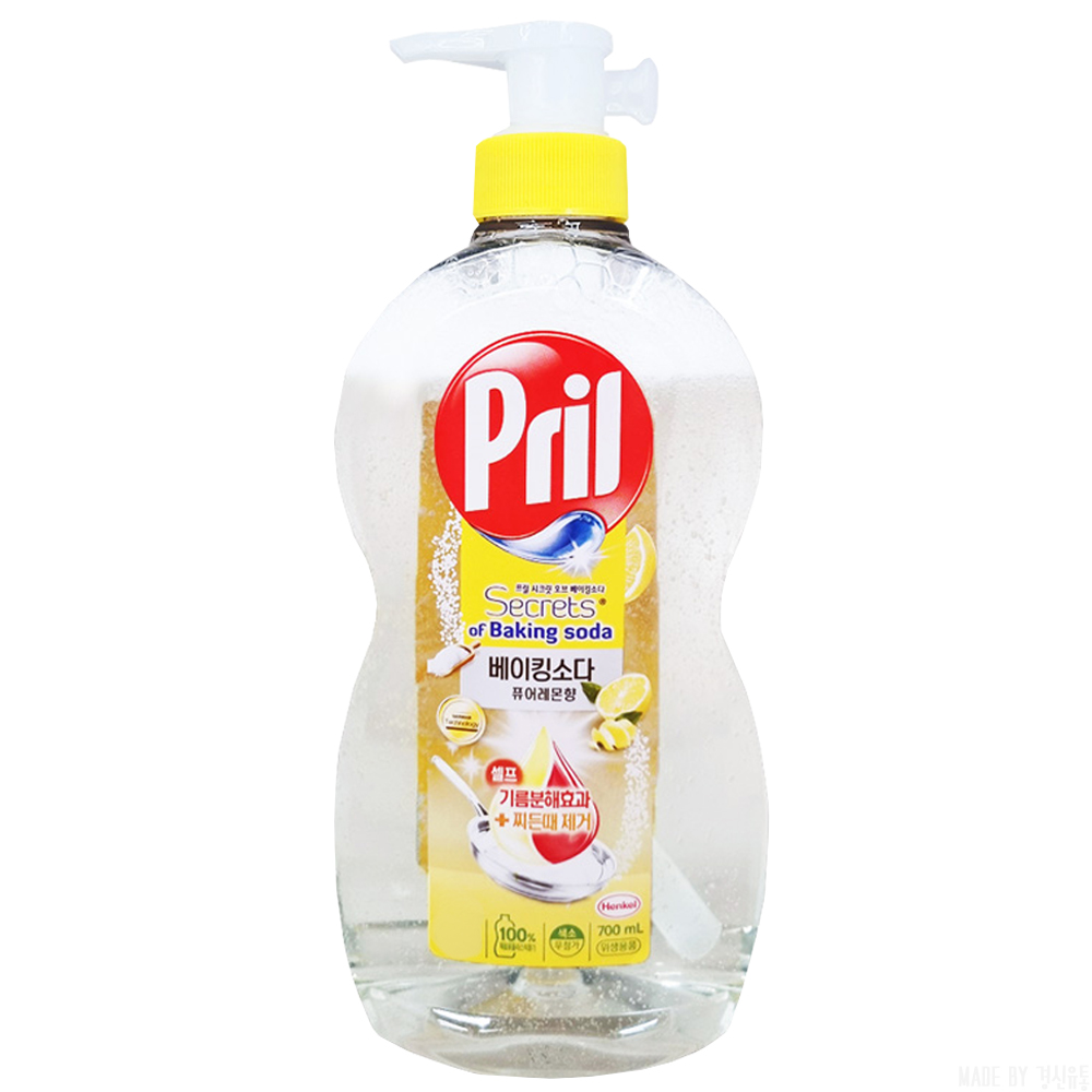 [헨켈] 프릴 베이킹소다 퓨어레몬 주방세제 700ml x 1