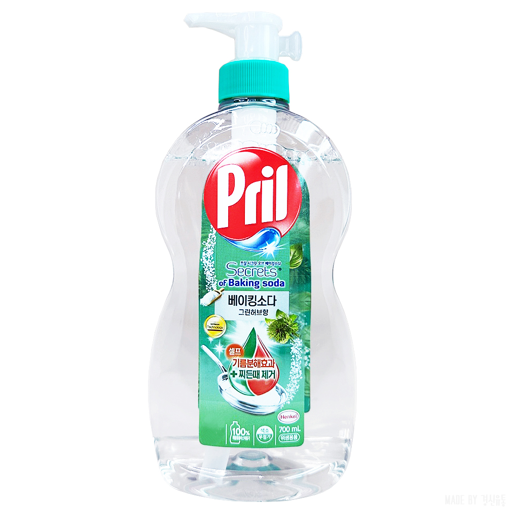 [헨켈] 프릴 베이킹소다 그린허브 주방세제 700ml x 1