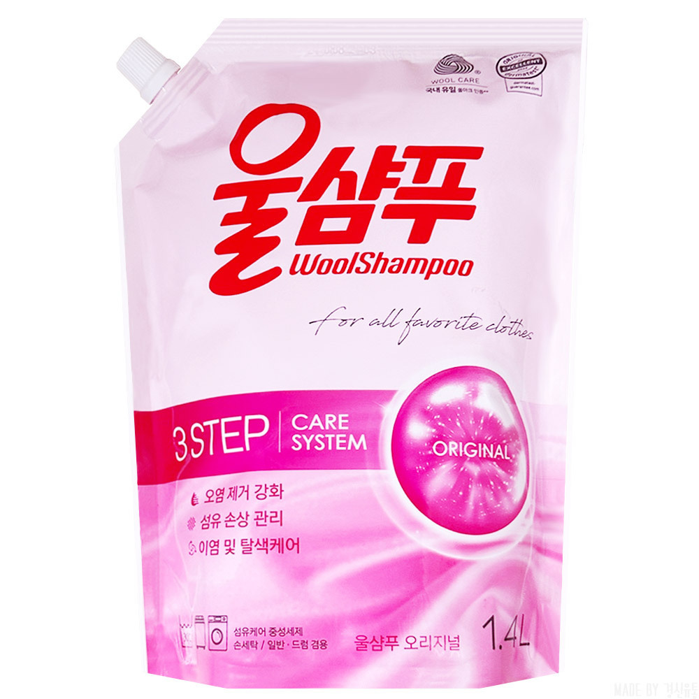 [애경] 울샴푸 중성세제 오리지널 1.4L x 1