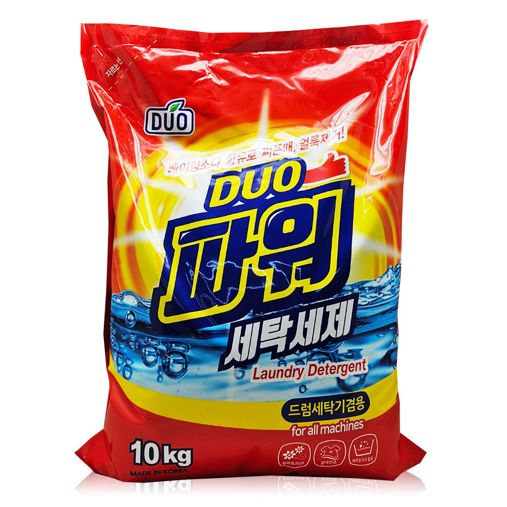 [듀오] 듀오 파워 분말 가루 세탁세제 드럼 일반 겸용 10kg x 1