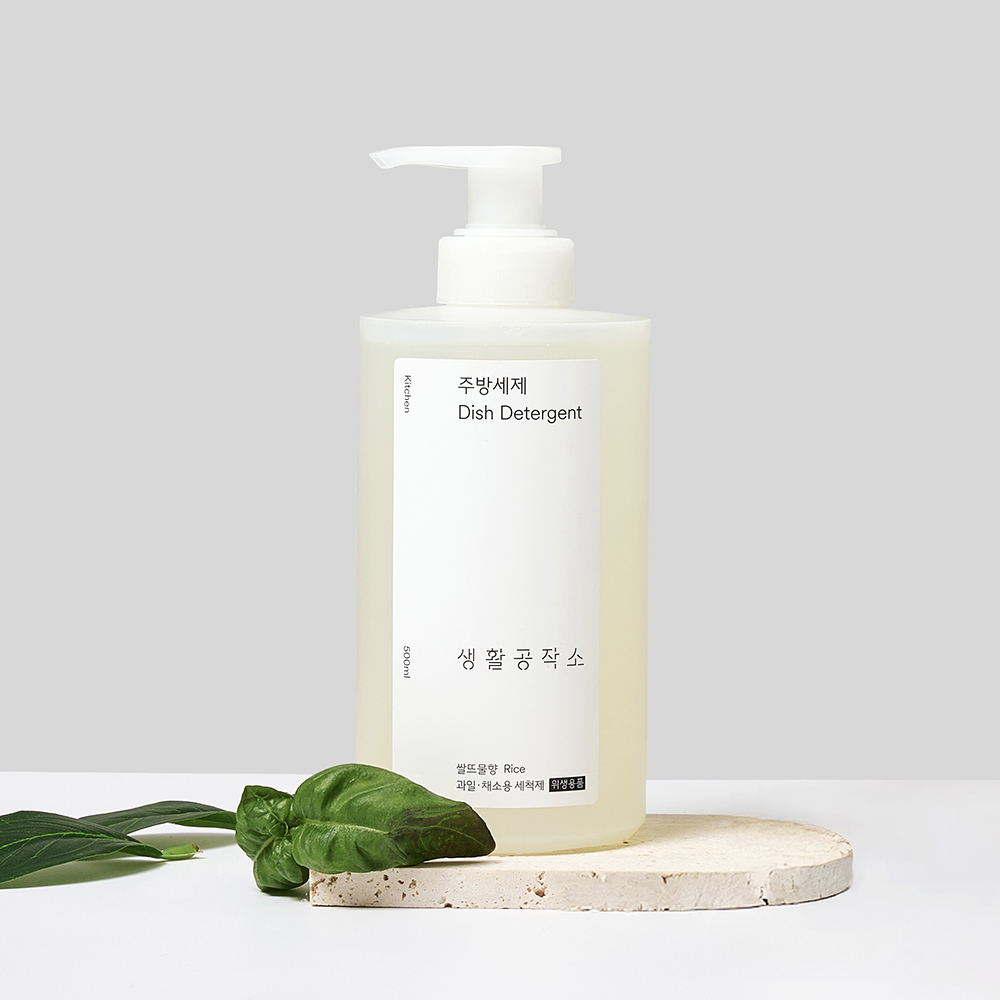 [생활공작소] 주방세제 설거지세제 500ml 쌀뜨물향 x 2