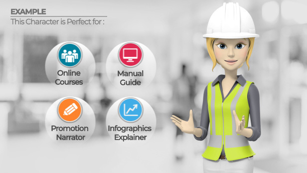Presentation With Amy Construction Worker - 6