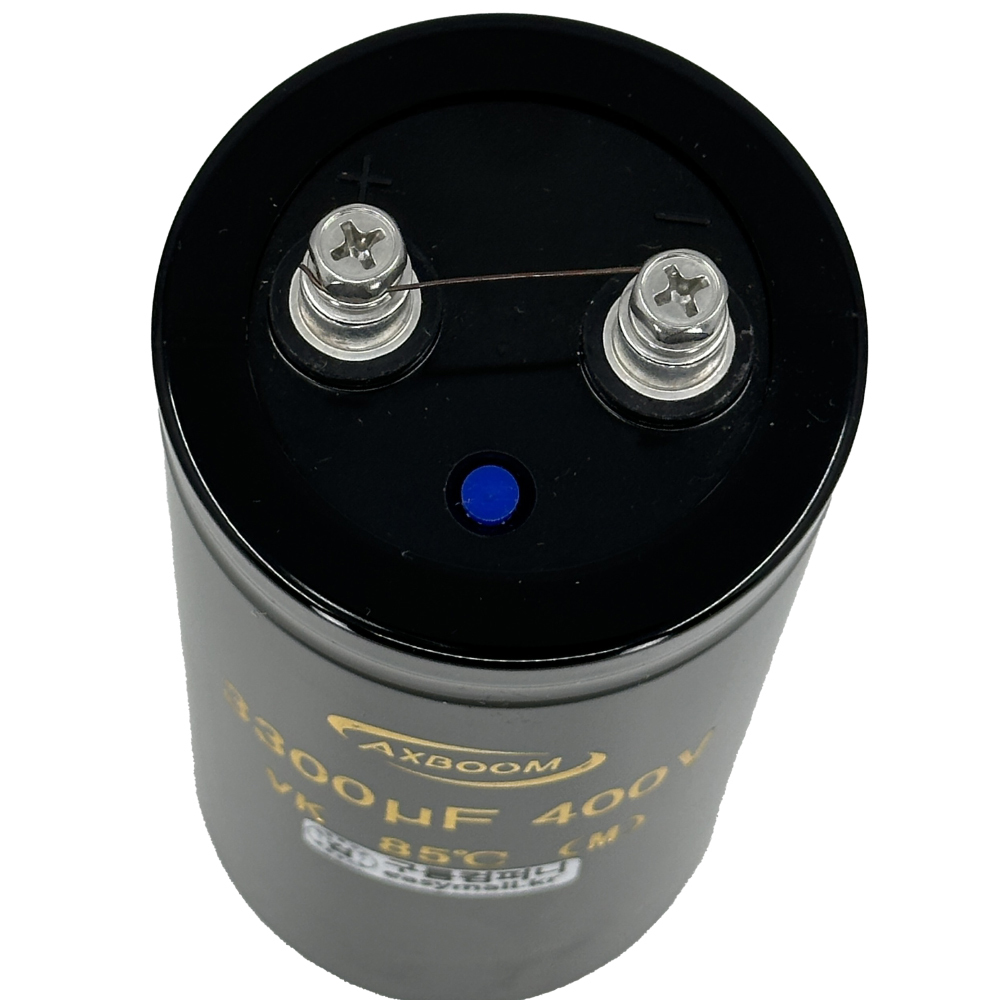 dwe400_3300 용접기 커패시터 400V 3300uF - 측면