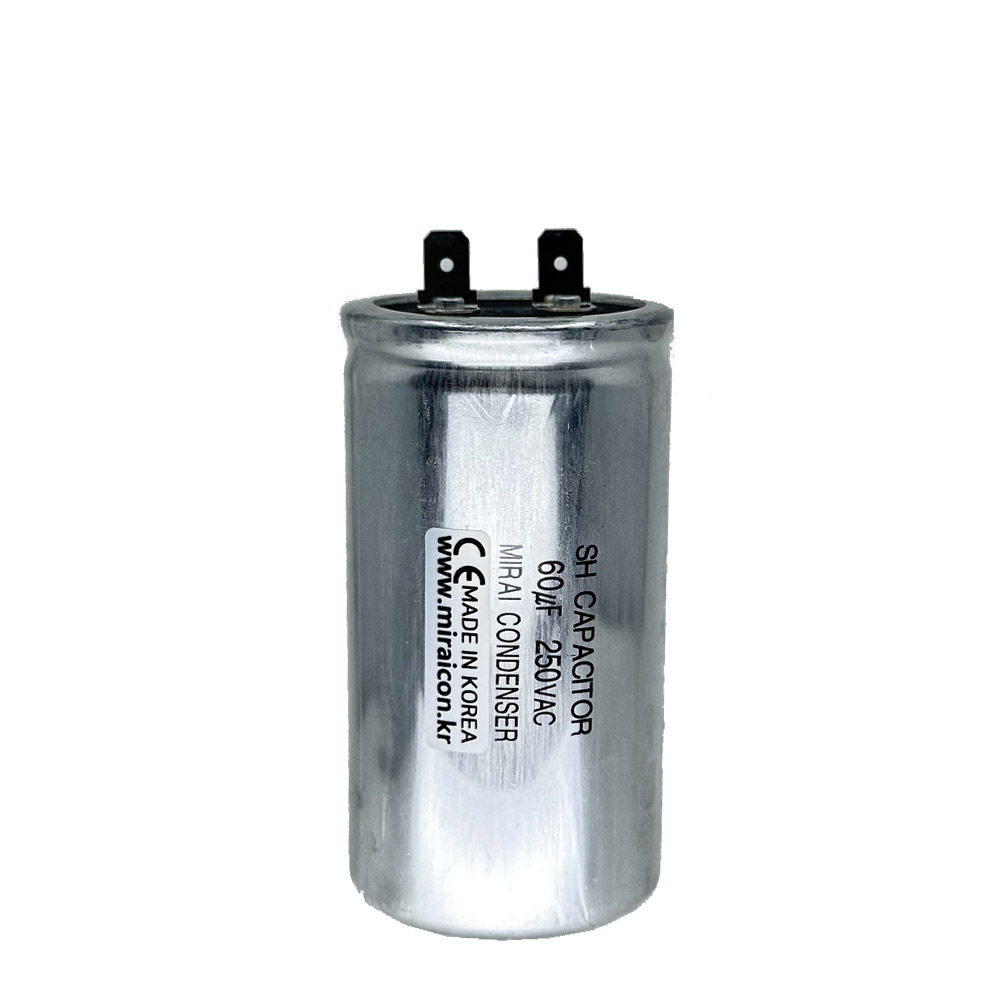 60MFD 250 Volt VAC Round Motor Run Type Capacitor Will Run AC Motor and Fan by The Mirai Condenser
