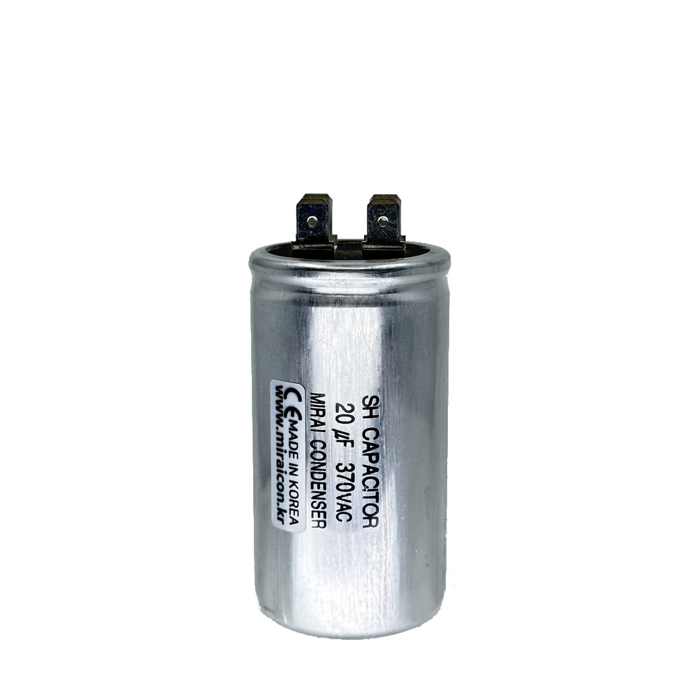 20MFD 370 Volt VAC Round Motor Run Type Capacitor Will Run AC Motor and Fan by The Mirai Condenser