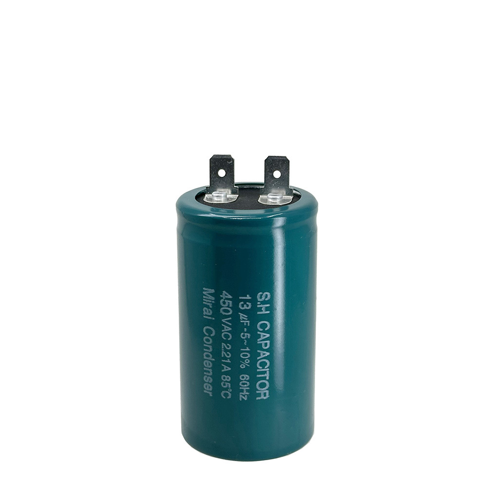 13MFD 450 Volt VAC Round Motor Run Type Capacitor Will Run AC Motor and Fan by The Mirai Condenser
