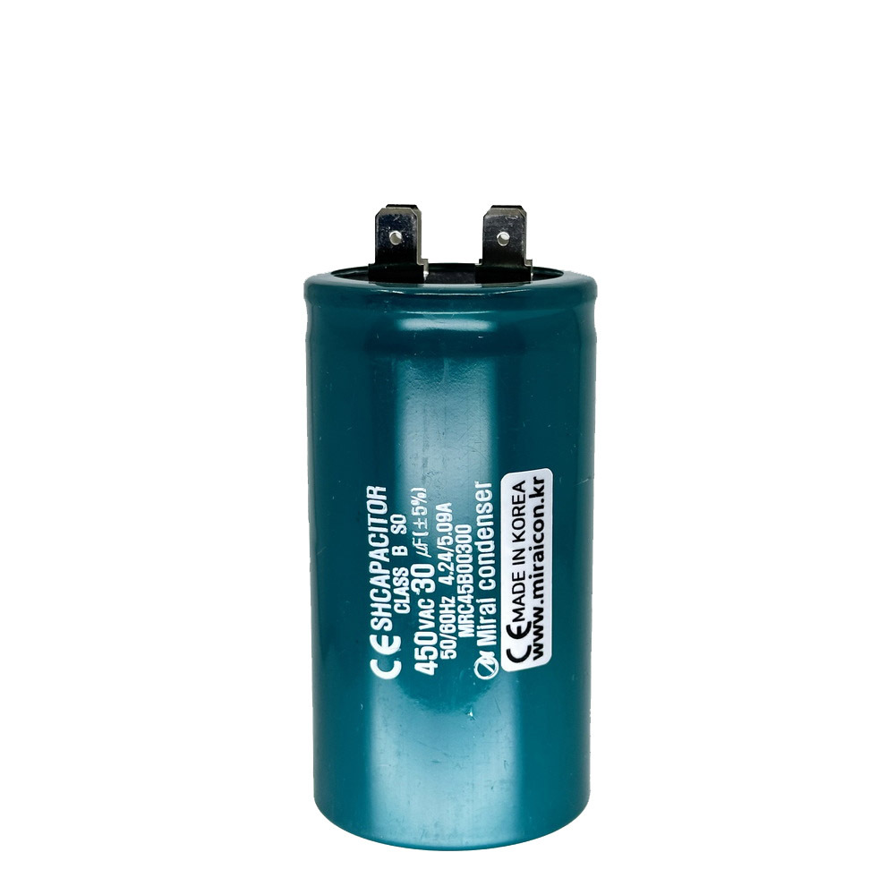 30MFD 450 Volt VAC Round Motor Run Type Capacitor Will Run AC Motor and Fan by The Mirai Condenser