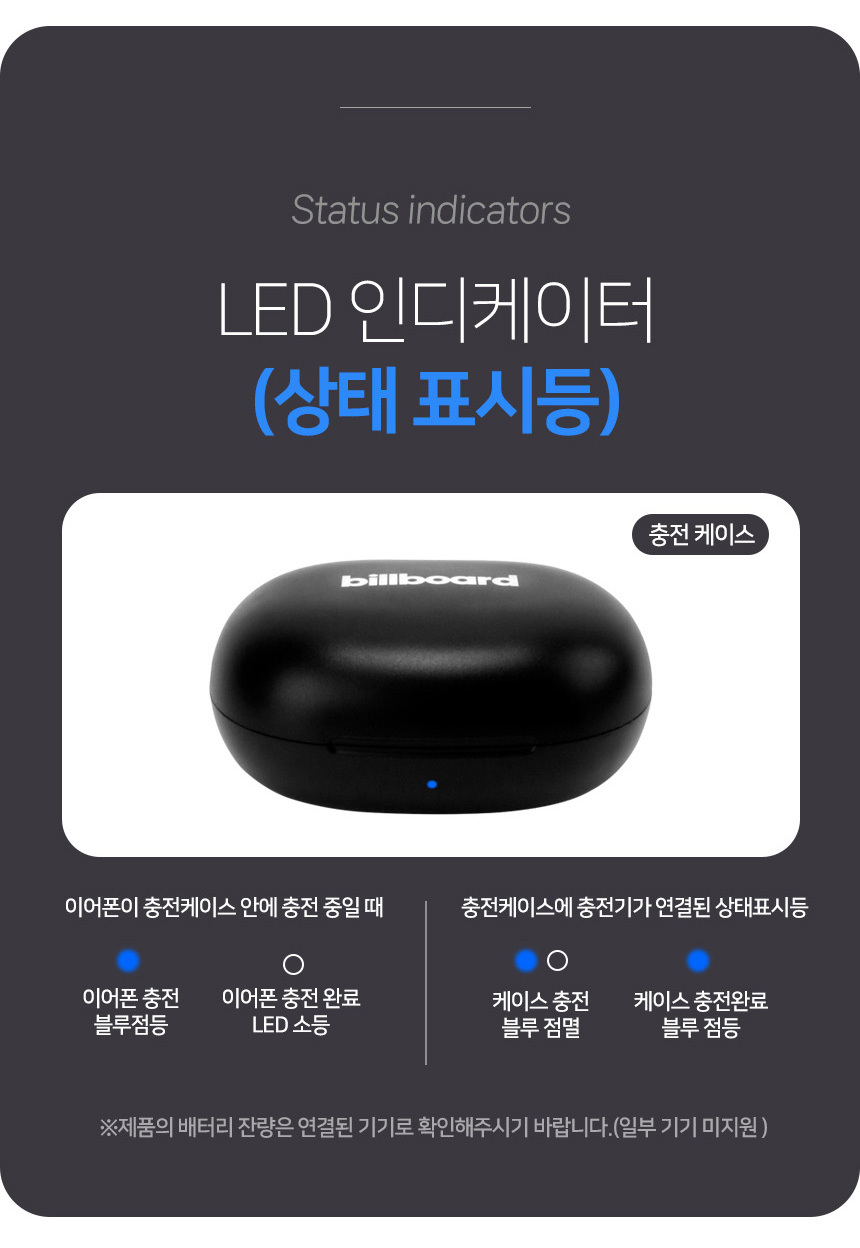 Image illustrating the waterproof feature with water splashes around the earbuds.