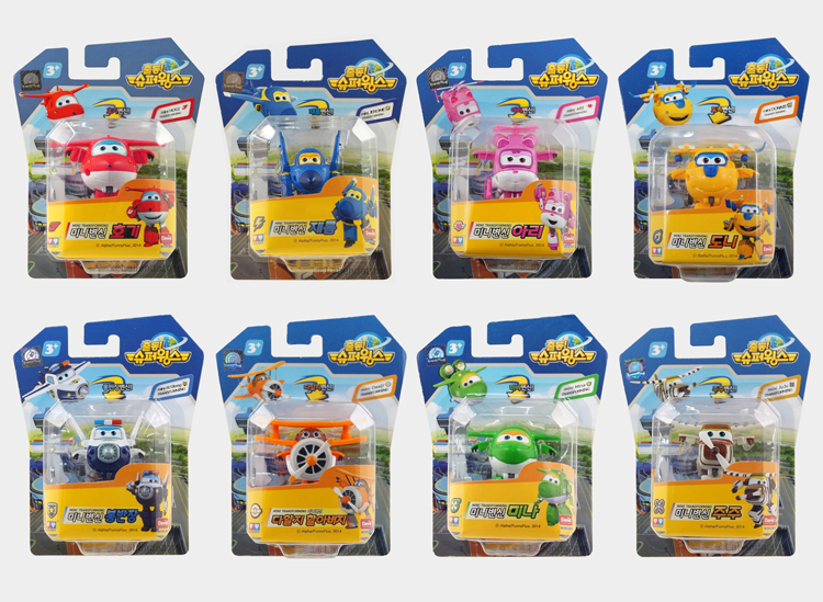 Mini Super Wings Transforming Korea TV Animation Character Plane Toy ...