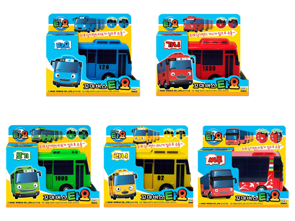 Tayo Rogi Gani Rani Citu The Little Bus 5pcs Set Korea Animation ...