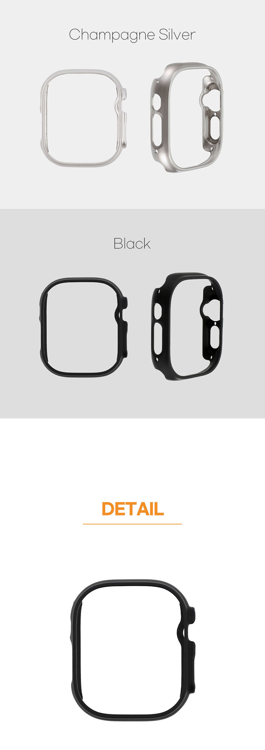 아띠즈 애플워치 울트라 보호 케이스 베젤 아머 49mm 상세 이미지 10