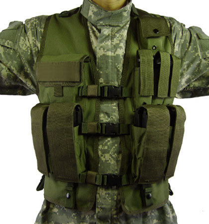 SFG Tactical Urban Assault Vest Olive Drab / Black Hawk Down Delta ...