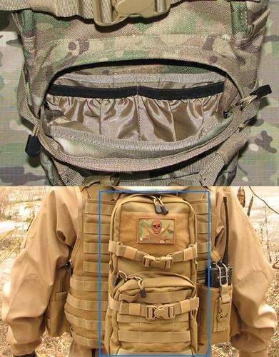 Devgru AOR Navy Seal Tactical Molle Modular Assault Back Pack Coyote ...