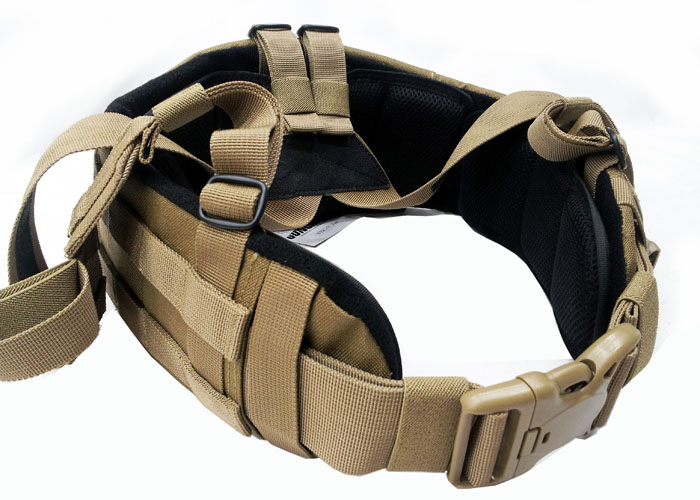 Devgru SFG Seal Tactical Molle Blast Battle Belt Harness Coyote Brown ...