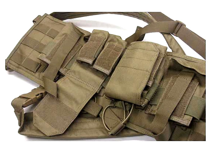 SFG Navy Seal Molle Universal Tactical Chest Rig Vest Modular Coyote ...