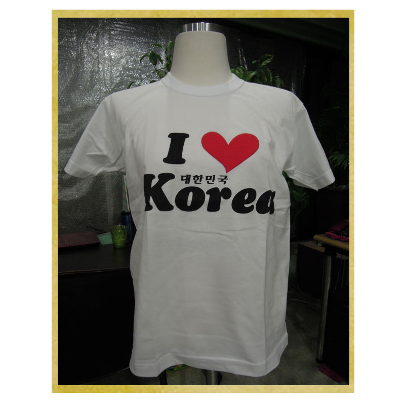 Love White and Phrase the about T-Shirts Unisex with Korean Details Korea  Adult Alphabet I